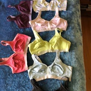 Lot of 7 Cacique soft cup bras